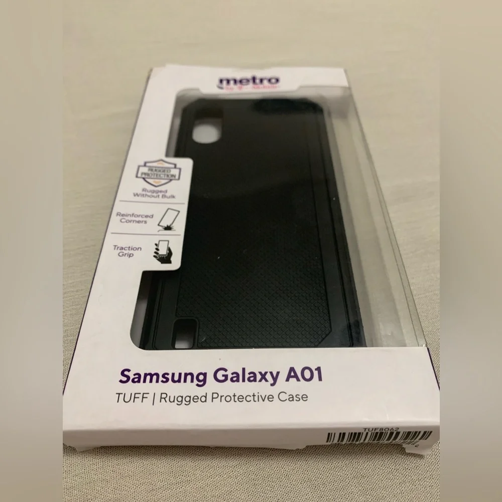 Samsung Galaxy A01 TUFF | Rugged Protective Case Metro by T-Mobile